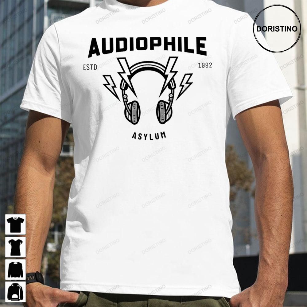 Headphones Audiophile Asylum Awesome Shirts